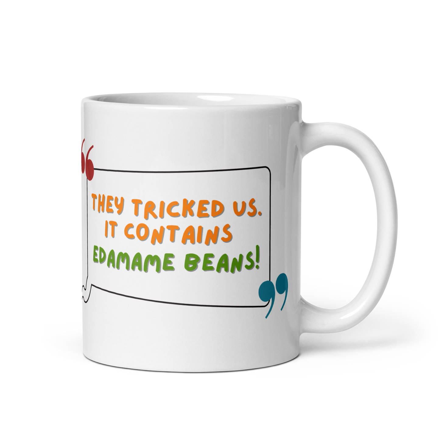 edamame beans mug