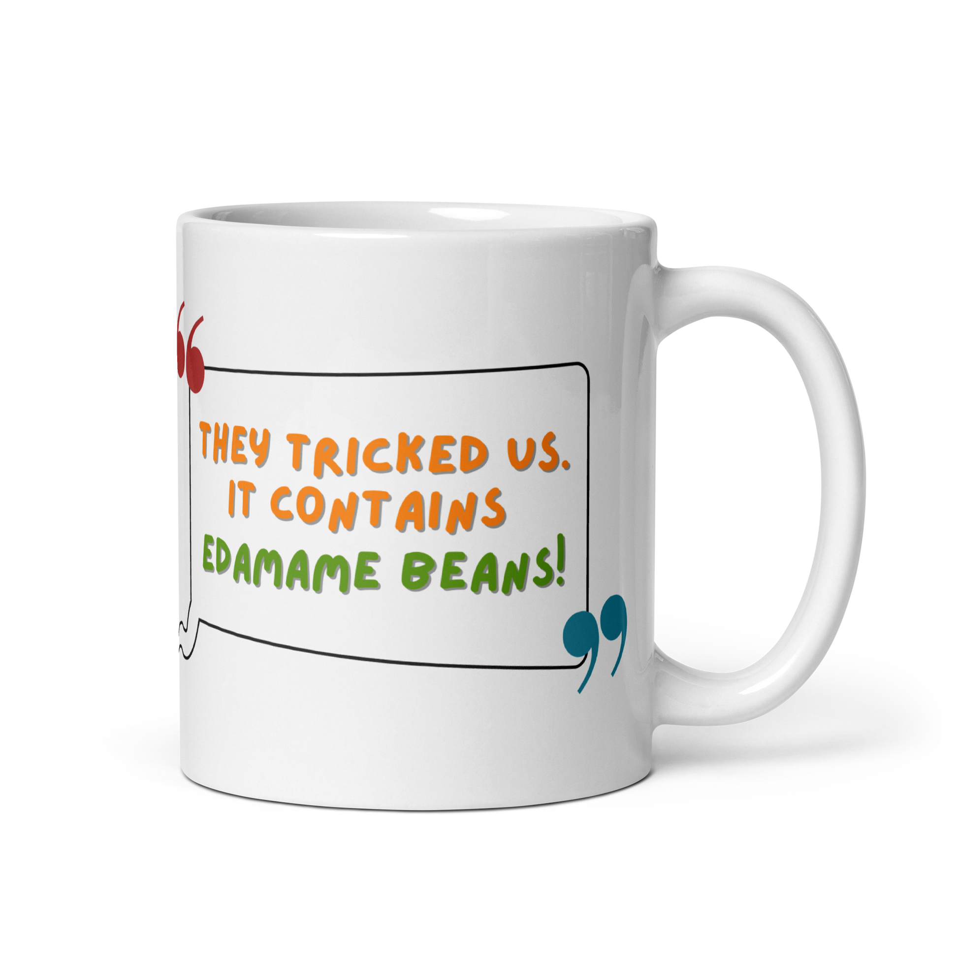 edamame beans mug